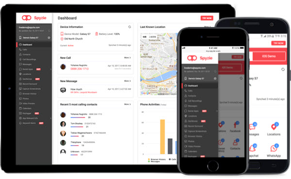 التجسس على الهاتف&nbsp;Spyzie
