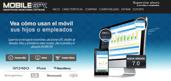 تطبيق التجسس على الهاتف&nbsp;MobileSpy