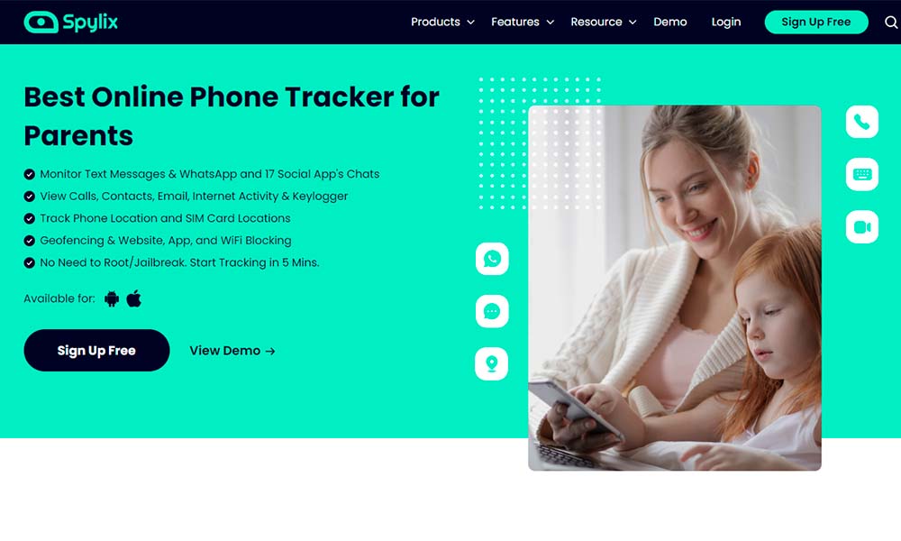 Programa Espi&atilde;o de Telefone Spylix