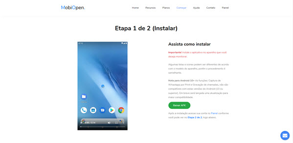 Como usar o MobiOpen