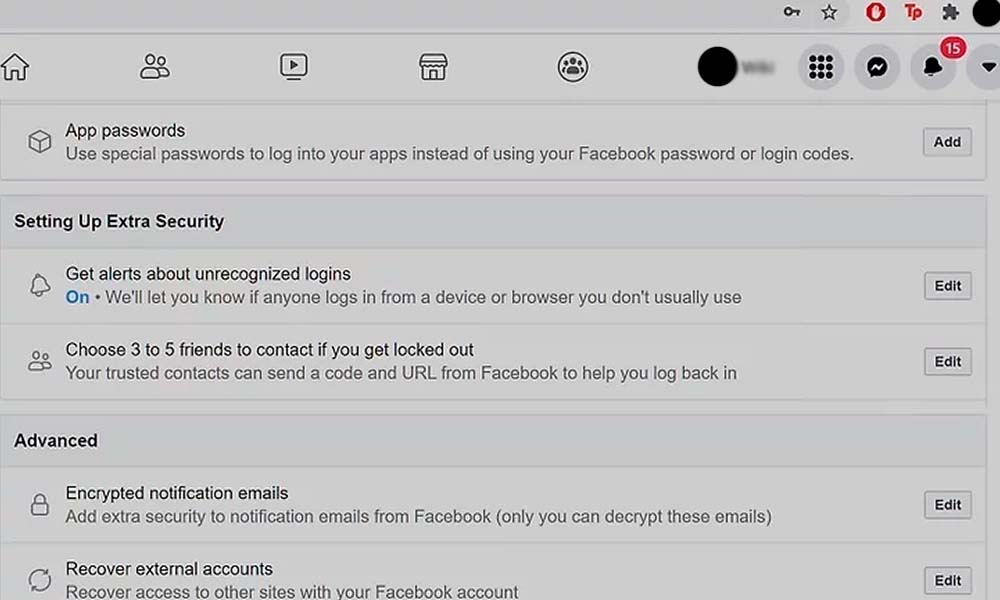 Adicionando Contatos Confi&aacute;veis