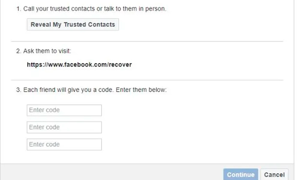 Usando Contatos Confi&aacute;veis