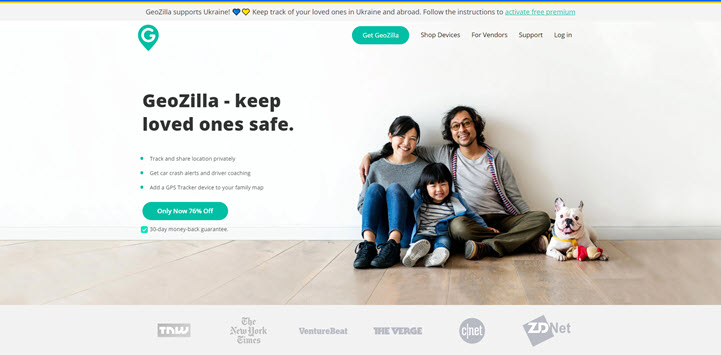 Localiza&ccedil;&atilde;o no GeoZilla