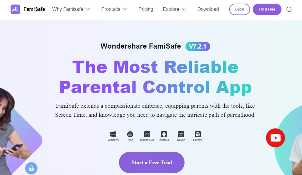 FamiSafe Handy &Uuml;berwachungs-App