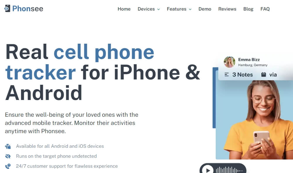 Phonsee Handy &Uuml;berwachungs-App