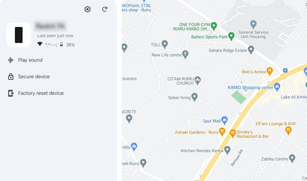 Aktuellen Standort von Samsung-Handy pr&uuml;fen via &bdquo;Find My device&rdquo;