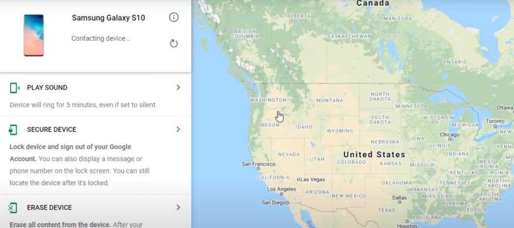 Handy orten mit &bdquo;Find My Device&rdquo;
