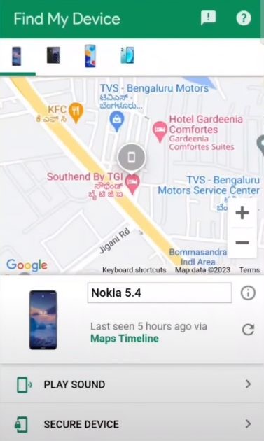Handy orten mit &bdquo;Mein Ger&auml;t finden&rdquo;