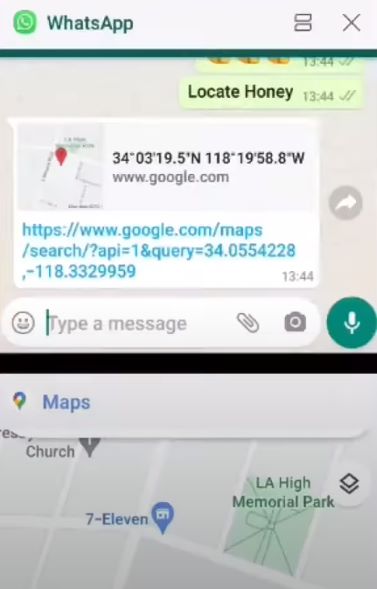 Handy orten &uuml;ber soziale Medien