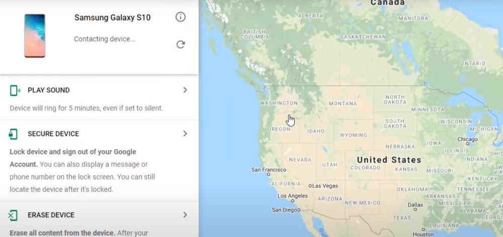 Samsung orten mit &bdquo;Find My device&rdquo;