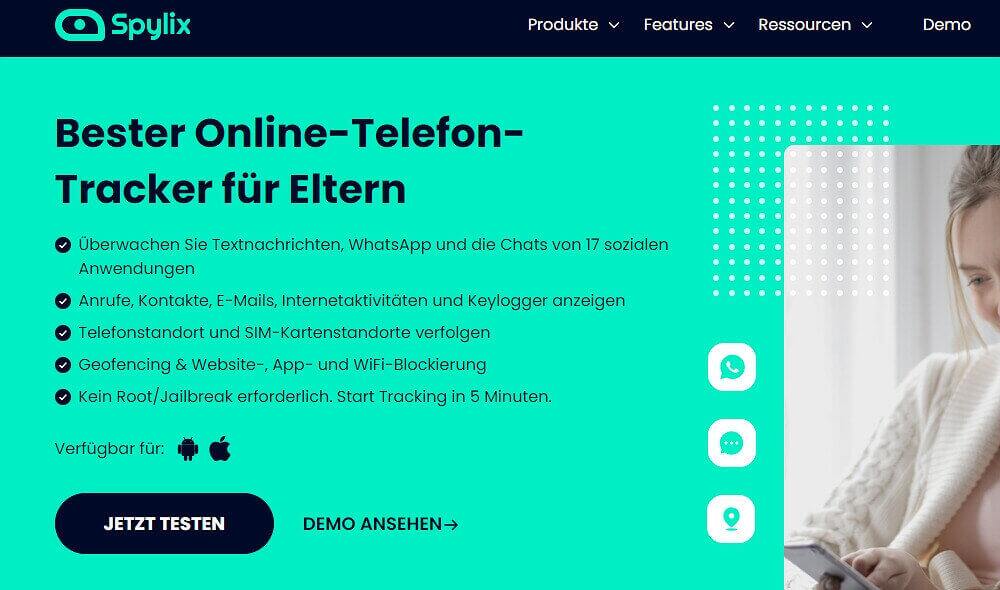  WhatsApp tracken mit Spylix 