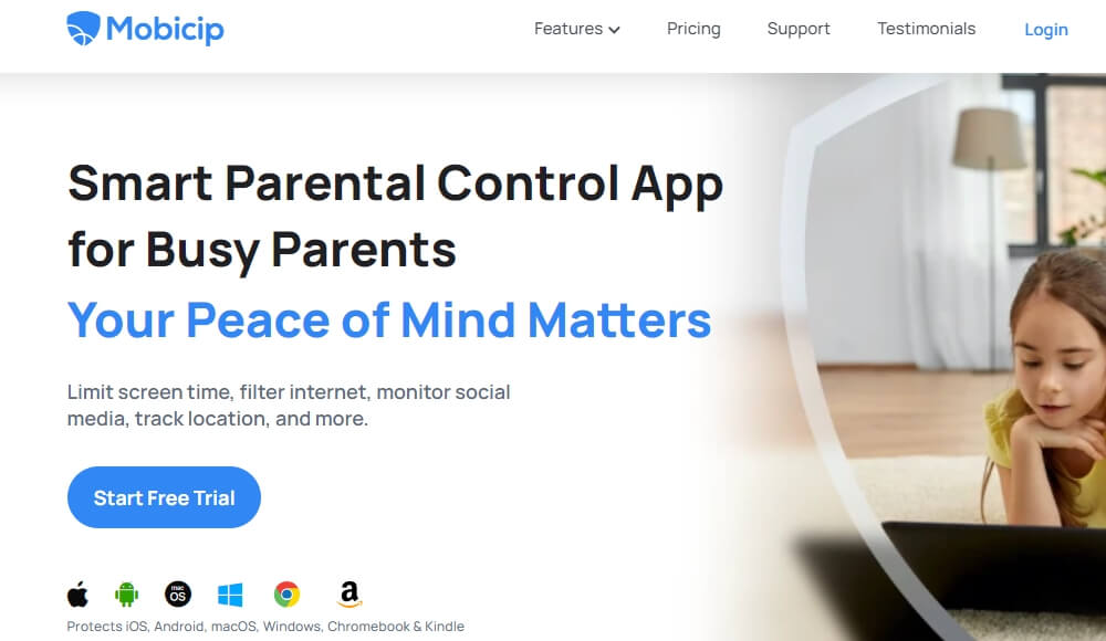 Mobicip &Uuml;berwachungs-App f&uuml;r Kinder
