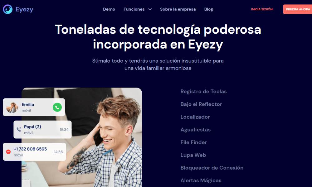 Aplicaci&oacute;n de hackeo de WhatsApp Eyezy
