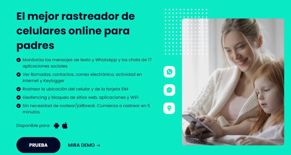 App de espionaje de WhatsApp y Messenger Spylix