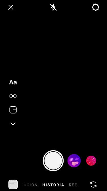 M&eacute;todo &lsquo;deslizar y visualizar&rsquo; en Instagram