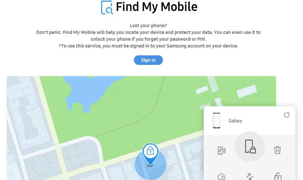 Find my es una gran soluci&oacute;n en Samsung
