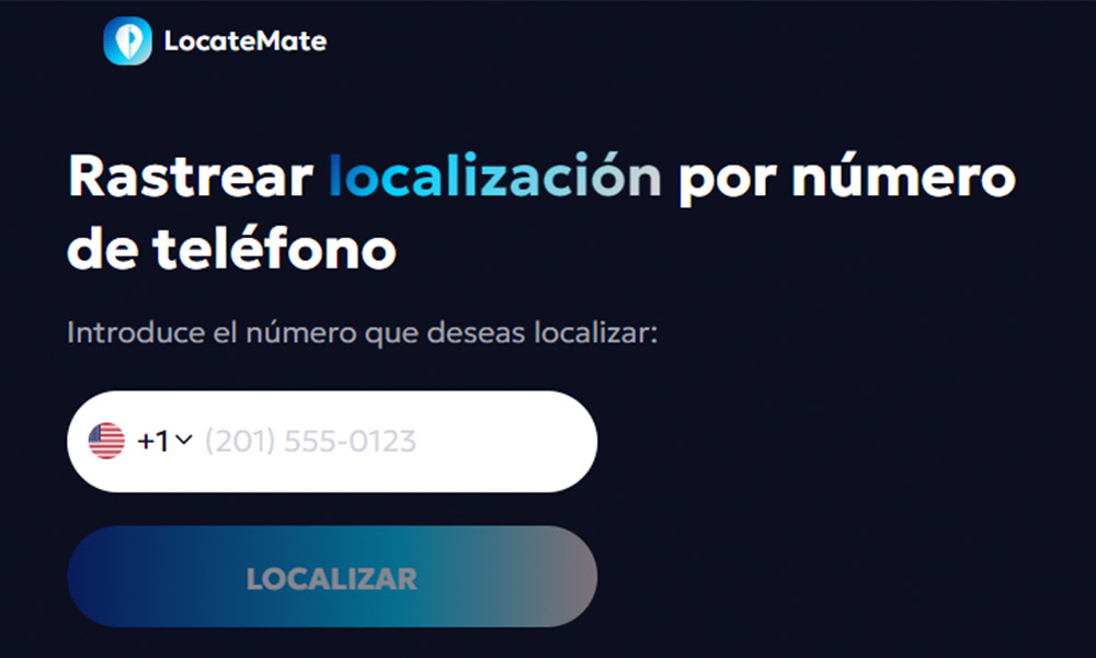 LocateMate funciona con un sistema de localizaci&oacute;n por n&uacute;mero