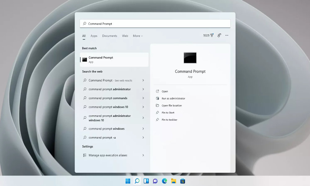Otra opci&oacute;n es usar Command prompt