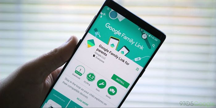 Google Family Link application de contr&ocirc;le parental