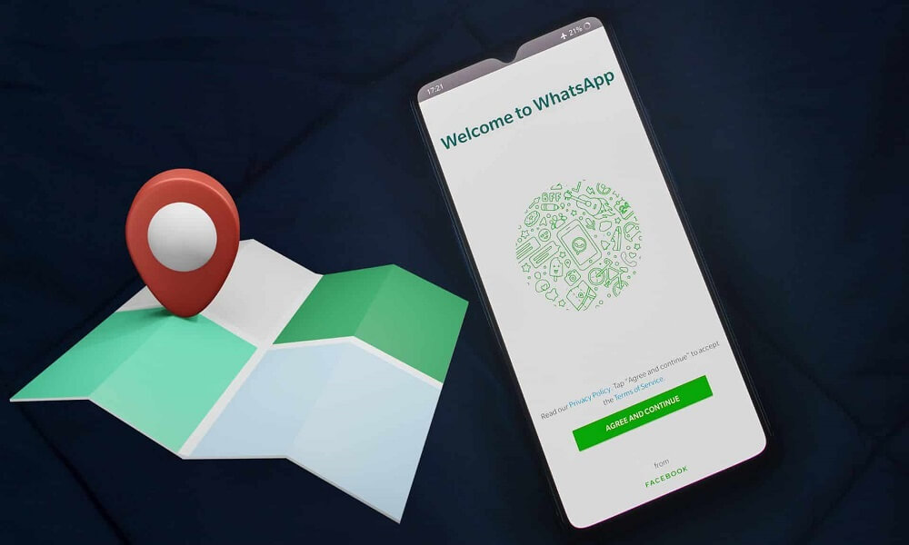  localisation d&rsquo;une personne sur WhatsApp