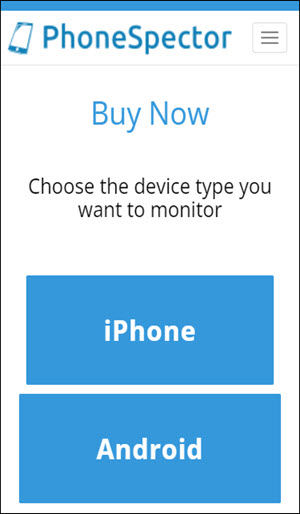 Set up phonespector App