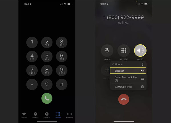 iPhone Telefon G&ouml;r&uuml;şmesi Kaydetme