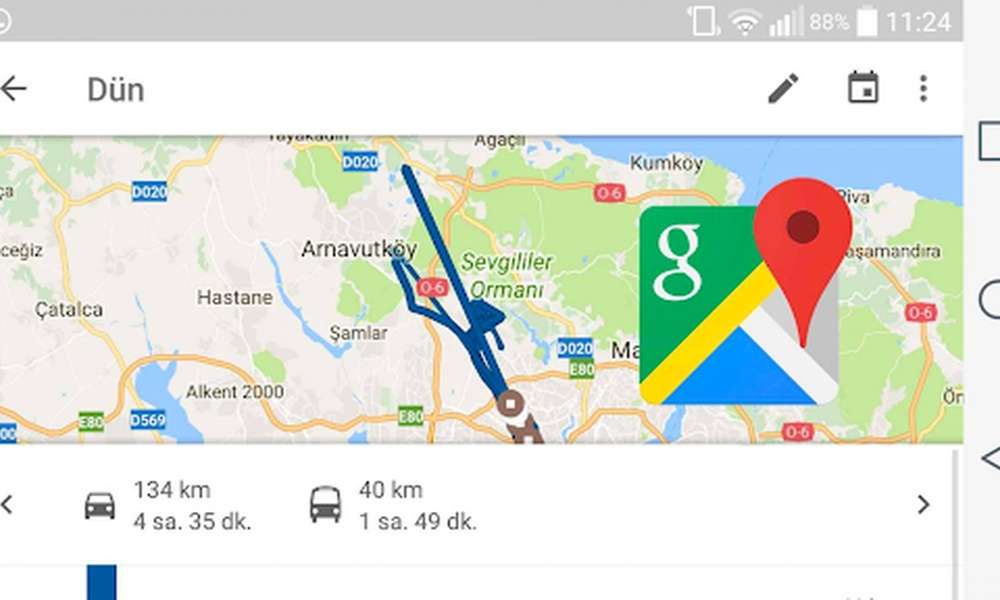 Google konum ge&ccedil;mişiyle takip